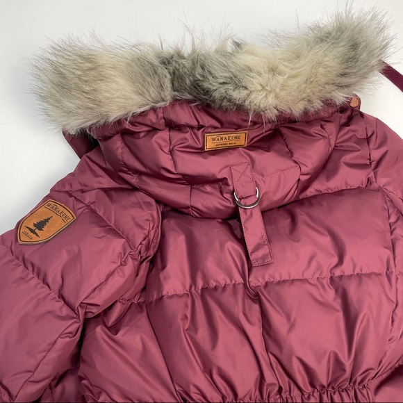 Wanakome Calypso Mulberry Long Down Parka Jacket - Picture 5 of 5